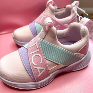 Nautica | Pastel Straps Sneaker (Toddler Girls Size 9)